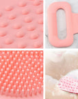 Bath Artifact Shower Shower Silicone Body Brush Bath Belt Exfoliating Body Brush Belt Wash