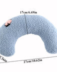 Dog Cat Pillow Protection Cervical Deep Sleep U-shaped Pet Pillow Puppy Cat Pillow Pillow Pet Supplies