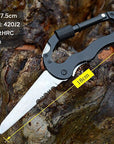 5 in 1 Outdoor Multi Function Mountaineering Buckle Fast Hanging Buckle Cross Screwdriver Carabiner Bottle Opener Wine Opener