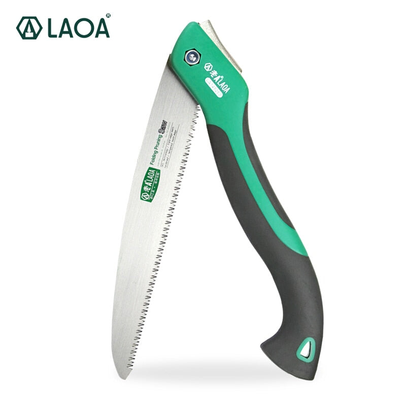 
  
  LAOA Camping Foldable Saw Portable Secateurs Gardening Pruner 10 Inch Tree Trimmers  Camping Tool for Woodworking Saw Trees
  
