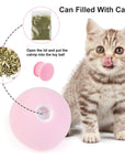 Smart Cat Toys Interactive Ball Catnip Cat Training Toy Pet Playing Ball Pet Squeaky Supplies Products Toy for Cats Kitten Kitty