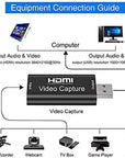 USB 2.0 HD Video Capture Card Video Capture Usb To Hdmi Game Live Capture Device