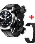 T10 Headset Sports Bracelet 2-In-1 Heart Rate Monitoring Bluetooth Call Music Smart Watch