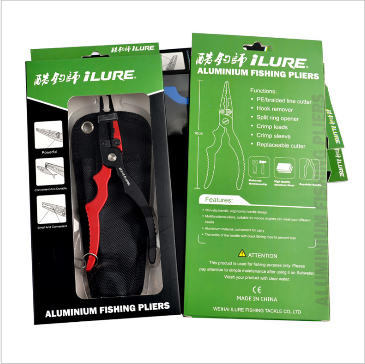 
  
  Alua aluminum alloy alua tongs / fishing tongs / fish control device / hook removal tongs with missing hand rope tongs
  
