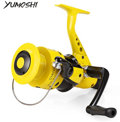 YUMOSHI 12BB 5.5:1 Lightweight Plastic Spinning Fishing Reel