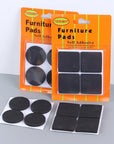 1 Set of Chair Foot Pad Corner Protector Furniture Legs Mute Wear-resistant Anti-slip Tape Cover Stool Leg Cover