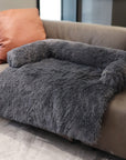 Winter Large Dog Sofa Bed with Zipper Dogs Bed Removable Cover Plush Kennel Cat Beds Mats House Sofa Bed Mat for Large Dog