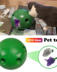 New Cat Toy Pop Play Pet Toy Ball POP N PLAY Cat Scratching Device Funny Traning Cat Toys For Cat Sharpen Claw Pet Supplies