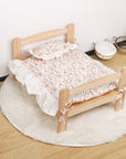 Solid Wood Pet Bed Net, Red Cat Nest, Dog Bed, Summer and Winter, Floor To Floor, Wooden Detachable and Washable Cat Bed