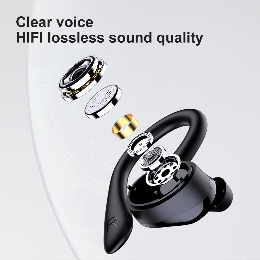 
  
  New Ear-Mounted Noise-Cancelling Wireless Bluetooth Headset TWS In-Ear Sports Waterproof Gaming Headset
  
