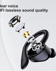 New Ear-Mounted Noise-Cancelling Wireless Bluetooth Headset TWS In-Ear Sports Waterproof Gaming Headset