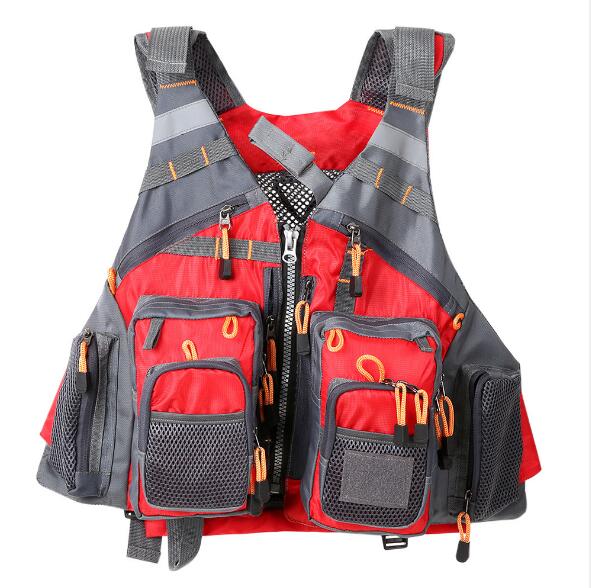 
  
  Outdoor Sport Fishing Life Vest Men Breathable Swimming Life Jacket Safety Waistcoat Survival Utility Vest
  
