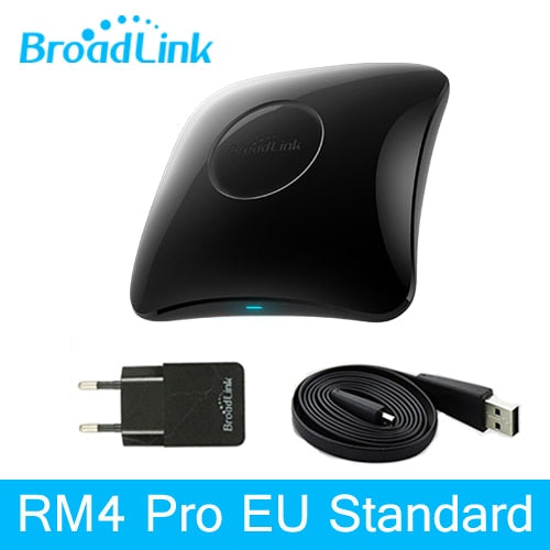 
  
  Broadlink RM4 Pro Rm4C Mini Smart Home Automation WiFi IR RF Universal Intelligent Remote Controller Work With Alexa
  
