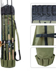 Fishing Portable Multifunction Nylon Fishing Bags Fishing Rod Bag Case Fishing Tackle Tools Storage Bag