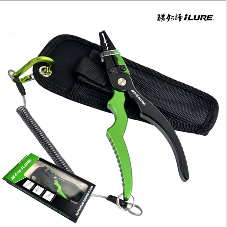 
  
  Alua aluminum alloy alua tongs / fishing tongs / fish control device / hook removal tongs with missing hand rope tongs
  
