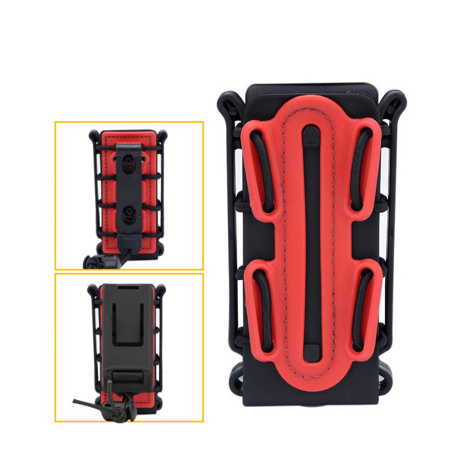 Live CS Tactical Waist Hanging Box 5.56&amp;7.62 Elastic Scorpion Quick Pull Outdoor Multi purpose Kit