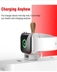 Fast Wireless Charger Magnetic Wireless Universal Charger Charging Dock For 1st To 5th Generation IWatch Apple Watch Accessories