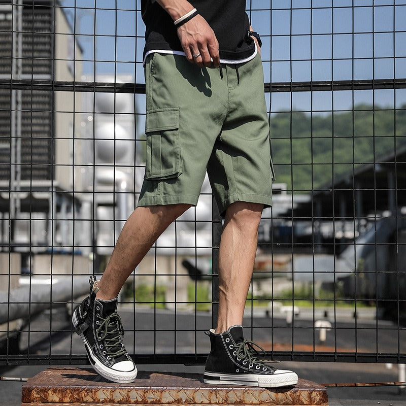 
  
  Mens Mens New Summer Shorts Sports Pants Trend Beach Pants Students Cargo Pants
  
