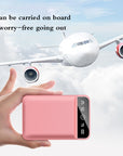 20000mAh Mini Charger Portable Two-way Fast Charging Power Bank Digital Display External Battery for iPhone Xiaomi Samsung