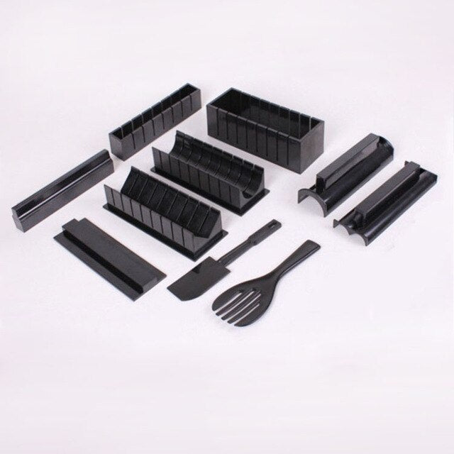 
  
  11pcs/set DIY Sushi Maker Rice Mold Kitchen Sushi Making Tool Set
  
