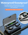 TWS Bluetooth 5.0 Earphones 2200mAh Charging Box Wireless Headphone 9D Stereo Sports Waterproof Earbuds Headsets With Microphone