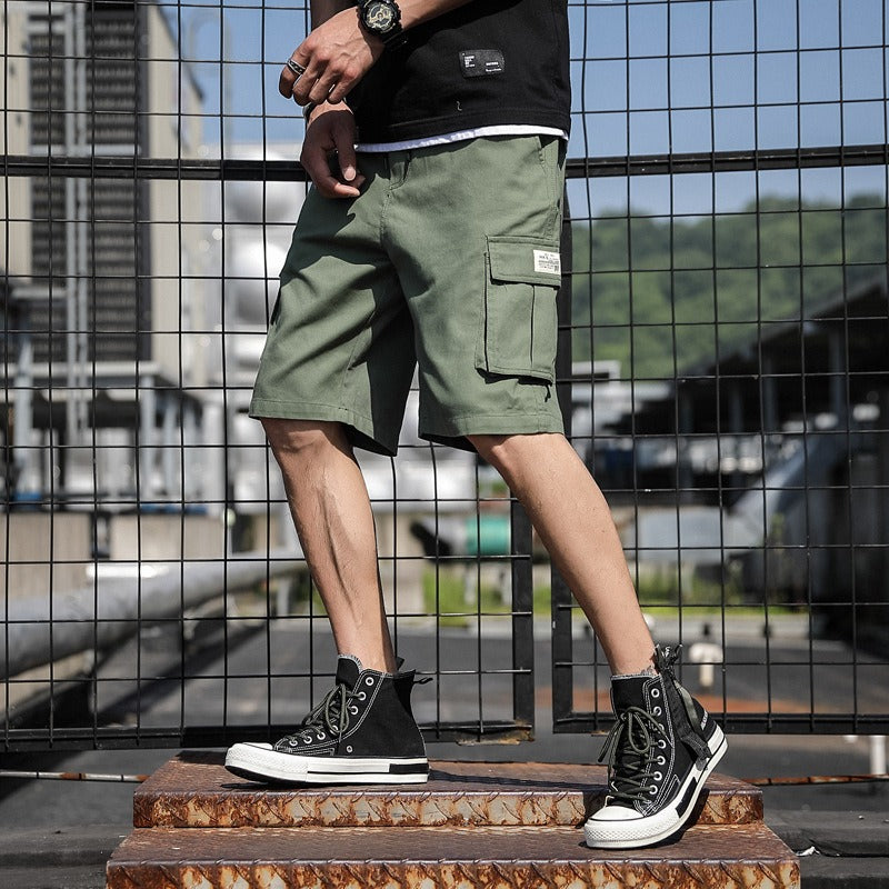 
  
  Mens Mens New Summer Shorts Sports Pants Trend Beach Pants Students Cargo Pants
  
