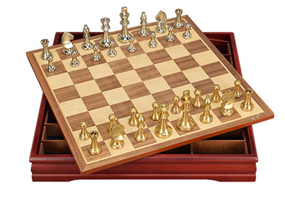 
  
  Chess Set Metal Pieces
  
