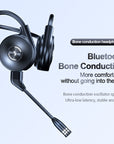 M1 Bone Conduction Bluetooth Headset New True Stereo Pair Ears With Marks For Running Sports