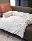 Winter Large Dog Sofa Bed with Zipper Dogs Bed Removable Cover Plush Kennel Cat Beds Mats House Sofa Bed Mat for Large Dog