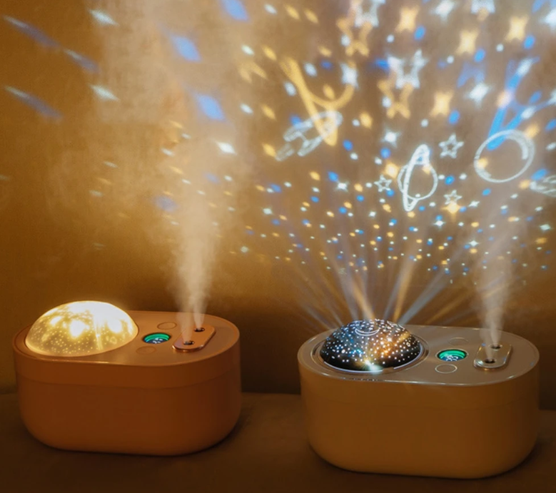 
  
  Air Humidifier and Projection LED Light
  
