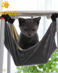 Cat Bed Pet Kitten Cat Hammock Removable Hanging Soft Bed Cages for Chair Kitty Rat Small Pets Swing