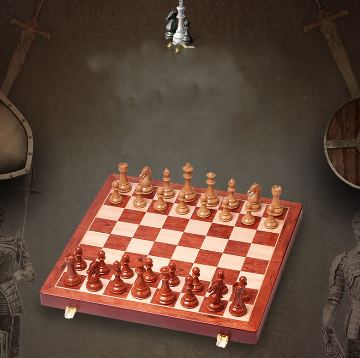 
  
  Wooden ChessTravel Games Chess Set Board
  
