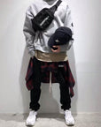 FEAR OF GOD FOG ESSENTIALS Double Stranded Crossbody Bag Small Bag Single Shoulder Bag Couple Casual Chest Waist Bag