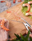 Shrimp Peeler Kitchen Appliances Portable Stainless Steel Shrimp Deveiner Lobster Practical Kitchen Supplies Fishing Knife Tools