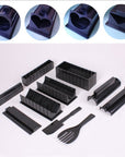 11pcs/set DIY Sushi Maker Rice Mold Kitchen Sushi Making Tool Set