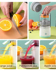 Portable Charging USB Electric Orange Juicer Household Mini Juicer Lemon Juicer Cup