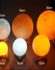 3D Print Moon Lamp Night Light Photo Custom