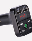 B2 Car MP3 Bluetooth Hands-Free Car Player FM Transmitter Car Charger Receiver