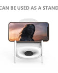 Portable Mini Chair Wireless Charger Supply For All Phones Multipurpose Phone Stand With Musical Speaker Function Charger