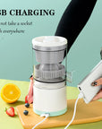 Portable Charging USB Electric Orange Juicer Household Mini Juicer Lemon Juicer Cup