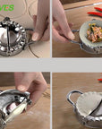 DIY Dumpling Mold Dumpling Wrapper Cutter Making Machine Cooking Pastry Tool Kitchen Tools Dumpling Maker Device