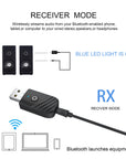 New 5.0 Bluetooth Audio Receiver Transmitter Three in One USB Adapter TV Computer Car SY319