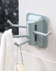 Storage Holders Racks Strong Adhesive Wash Cloth Clip Rotatable Home Improvement Bath Room Kitchen Supplies Storage Towel Rack