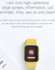 D20S smart bracelet 1.44  inches screen Y68 smart bracelet heart rate blood pressure monitoring pedometer bracelet