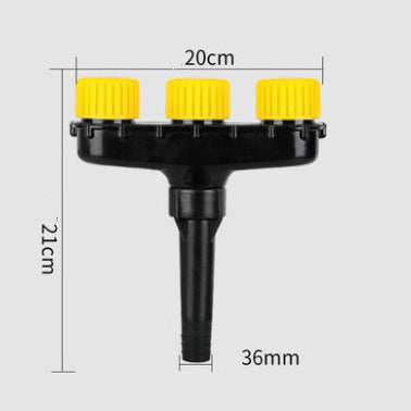Multi-Head Spraying Porous Spray Head Watering Vegetable Garden Watering Water Pipe Spray Water Sprinkler Sprayer Nozzle