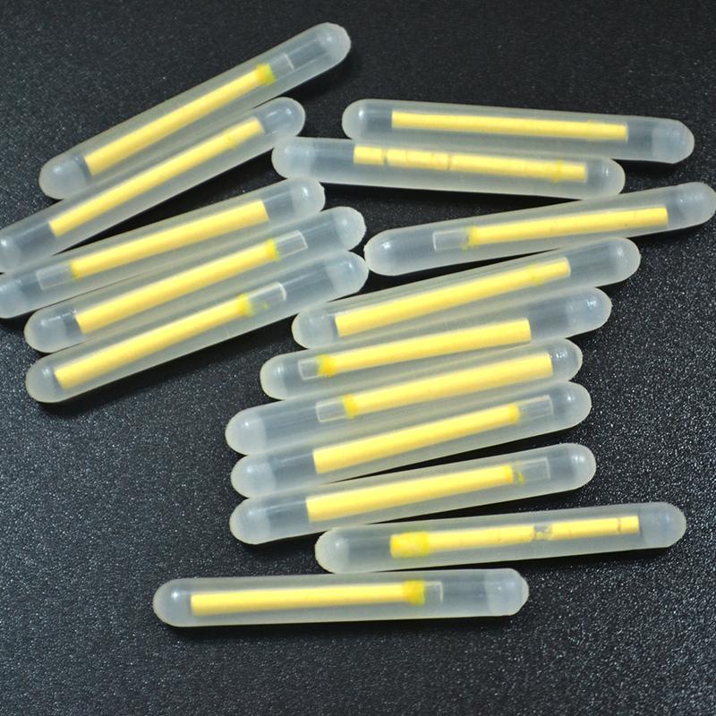 
  
  FISH KING 150pcs/lot Fishing Luminous Float 4.5*39mm Glowing Fluorescent Light Stick Night  Float For Carp
  
