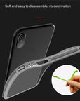 Strong Protection Four Corner Anti Dropping Case Protective Cover Transparent Tpu Soft Shell FOR Iphone 11