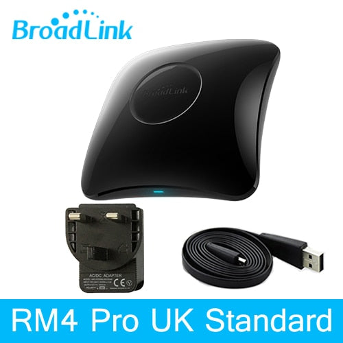 
  
  Broadlink RM4 Pro Rm4C Mini Smart Home Automation WiFi IR RF Universal Intelligent Remote Controller Work With Alexa
  
