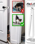 Pet Cat Door Holder Latch Cat Elastic Door Lock Preventing Dogs From Entering