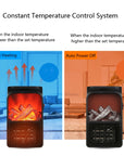 Flame Heater Household Portable Mini Heater Imitating Fire Speed Heat Multi-Function Heater